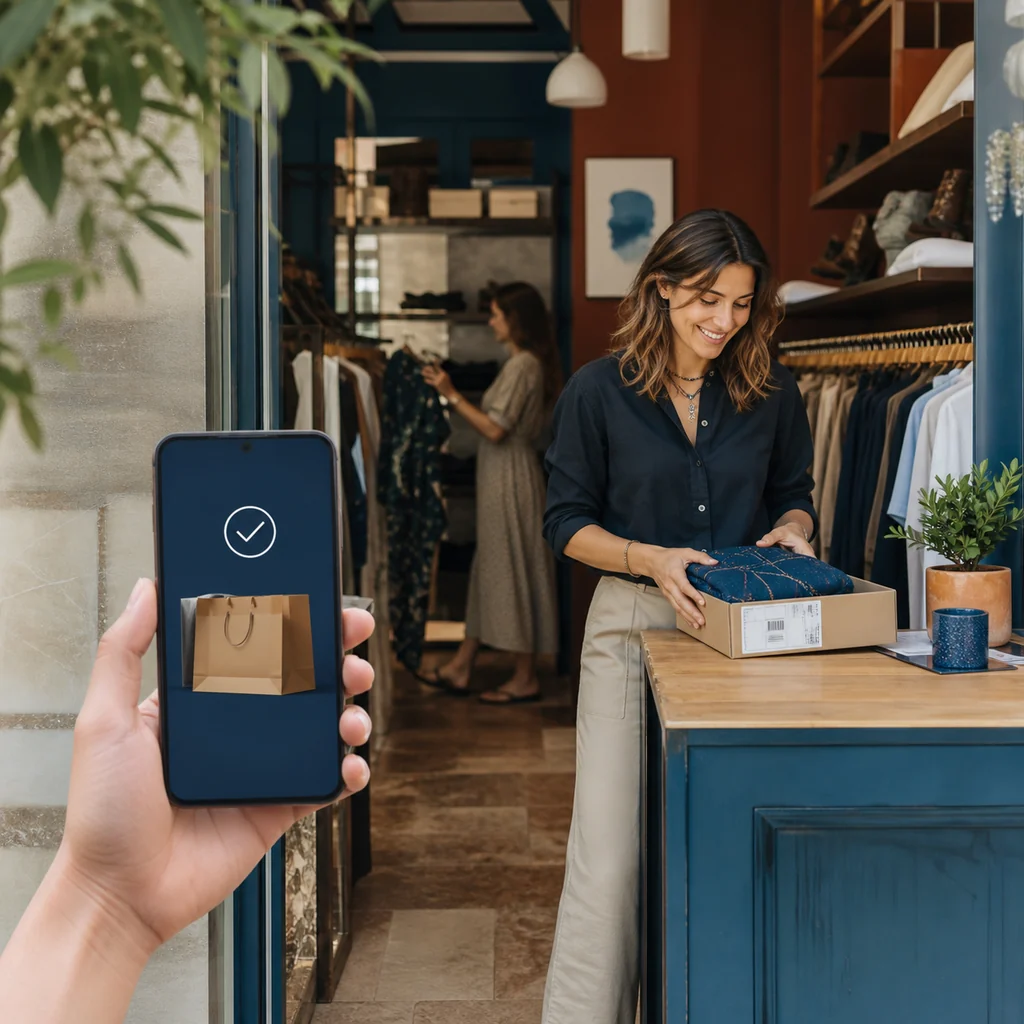 Negoziante integra e-commerce e punto vendita a Caserta